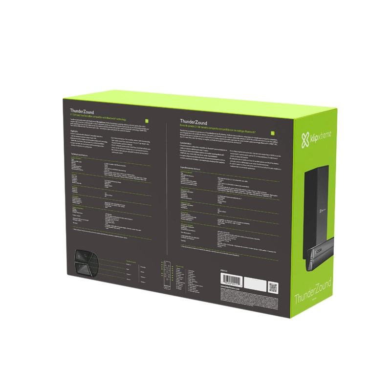 BARRA DE SONIDO 2.1 KSB-050 KLIP XTREME 120 WATTS BLUETOOTH HDMI - 9