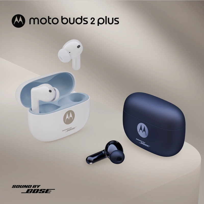 MOTO BUDS 2 PLUS BLANCO - 2