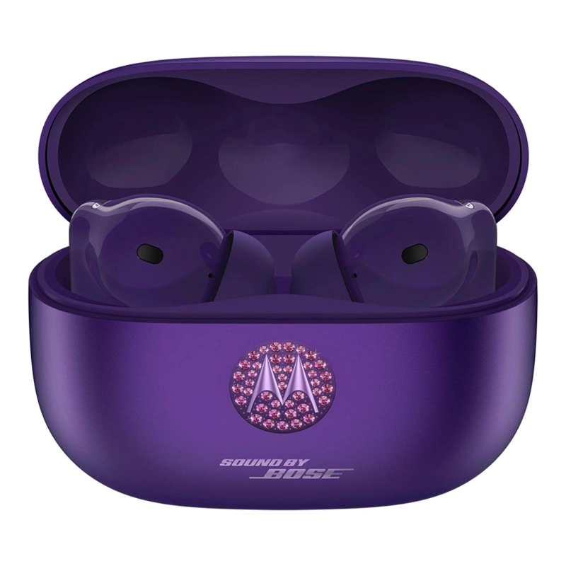 MOTO BUDS 2 PLUS SWAROVSKI MORADO - 6