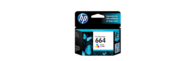 CARTUCHO DE TINTA HP 664 TRICOLOR - 2
