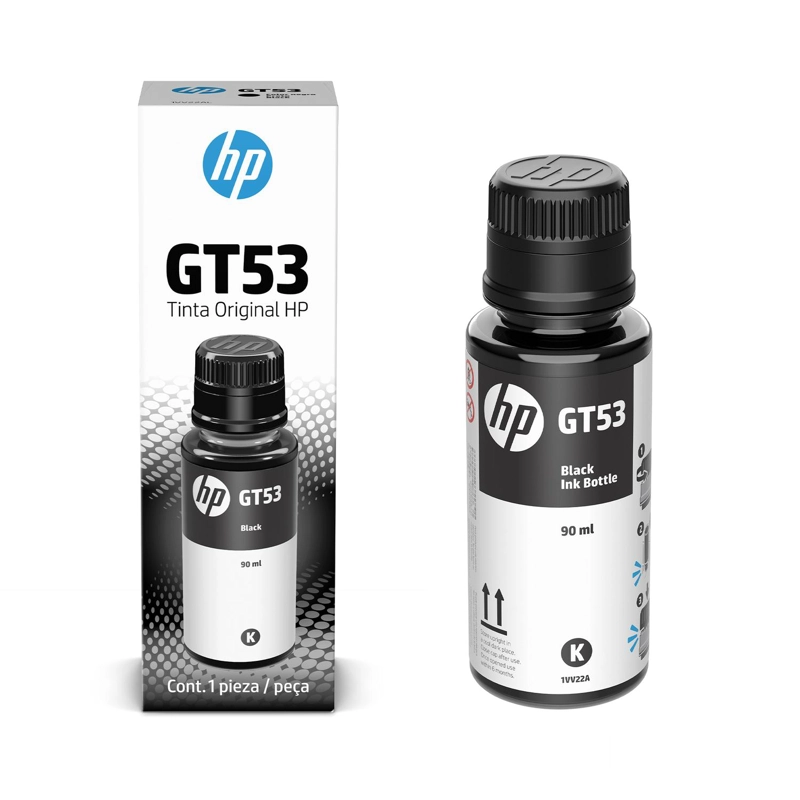 BOTELLA DE TINTA HP GT53 NEGRO - 4