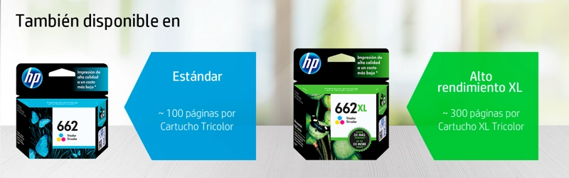 CARTUCHO DE TINTA HP 662 TRICOLOR - 4
