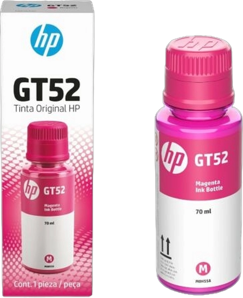 BOTELLA DE TINTA HP GT52 MAGENTA - 1
