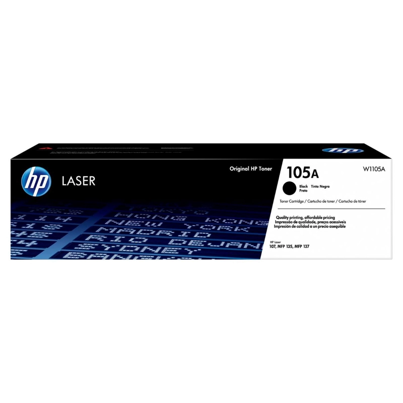 CARTUCHO DE TONER HP 105A LASER NEGRO - 1