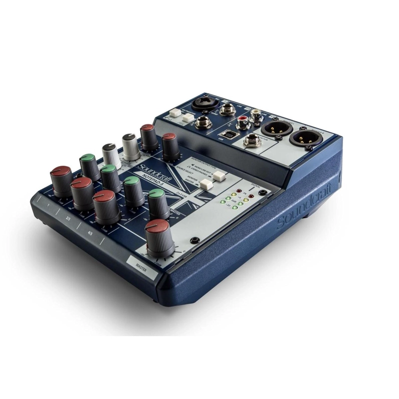 CONSOLA ANALOGA USB SOUNDCRAFT NOTEPAD-5 - 3