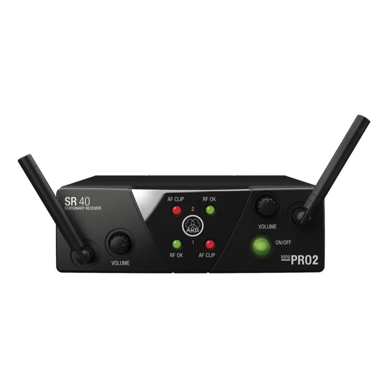 MICROFONO INALAMBRICO VOCAL DOBLE AKG WMS40 MINI BD US25A/C - 2