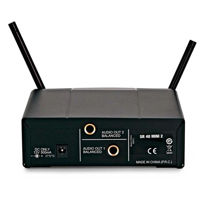 MICROFONO INALAMBRICO VOCAL DOBLE AKG WMS40 MINI BD US25A/C - 3