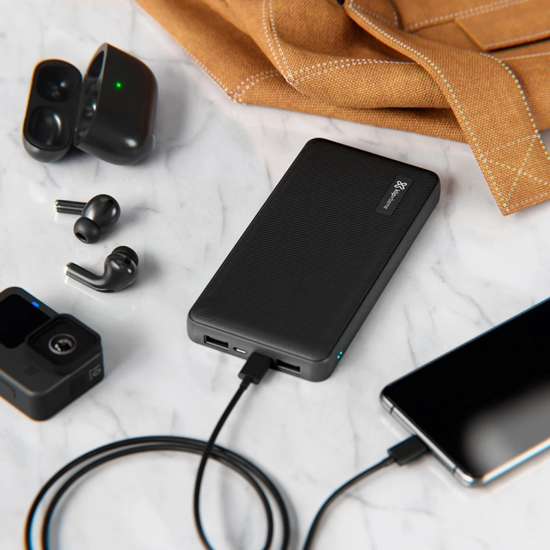 KX POWERBANK 20.000MAH USB-C + 2X USB-A 15W 5V/3A MAX OUTPUT - 7