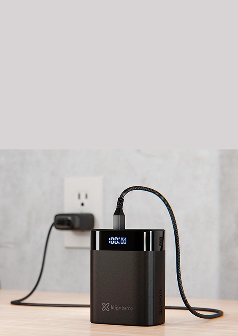 KLIP XTREME POWERBANK 30.000 MAH POWERCELL 140W - 8