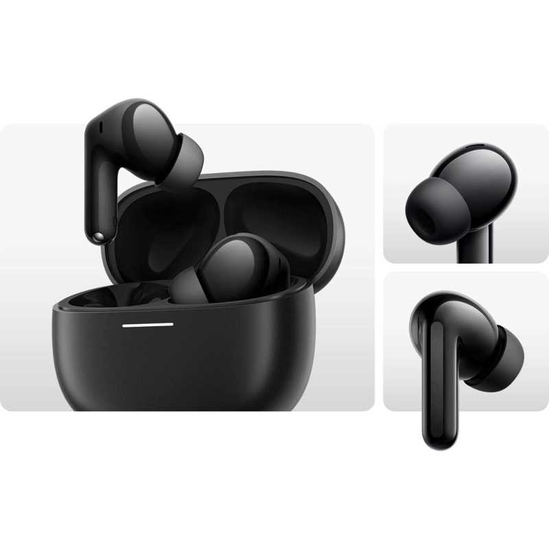AUDIFONOS BLUETOOTH REDMI BUDS 8 CON CANCELACION DE RUIDO NEGRO - 2