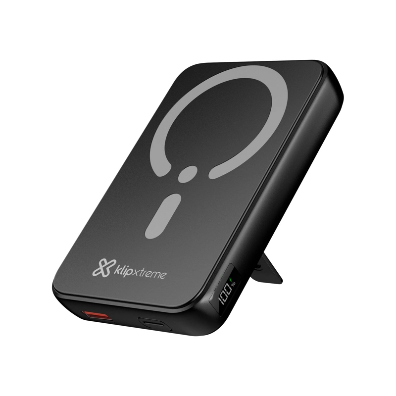 KLIP XTREME KLIPXTREME POWERBANK PANTALLA MAGNE TICA WLSS CHARG 10.000MAH