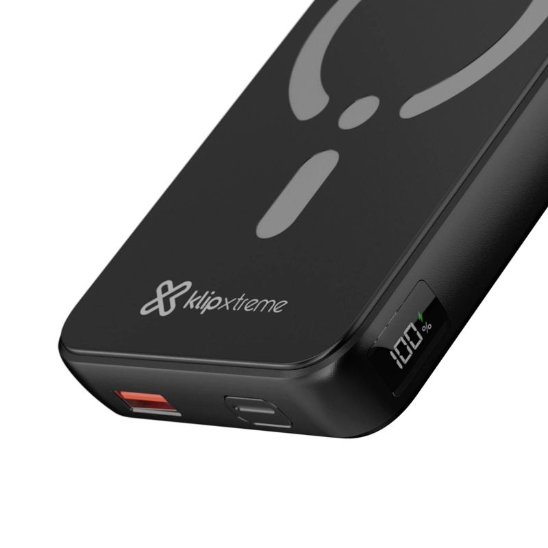 KLIPXTREME POWERBANK PANTALLA MAGNE TICA WLSS CHARG 10.000MAH - 4
