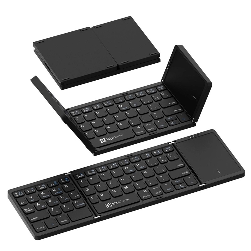KLIPXTREME COMBO PLEGABLE KCK-650S-BK BLUETOOTH ESPAÑOL - TRACKPAD INTREGRADO - 4