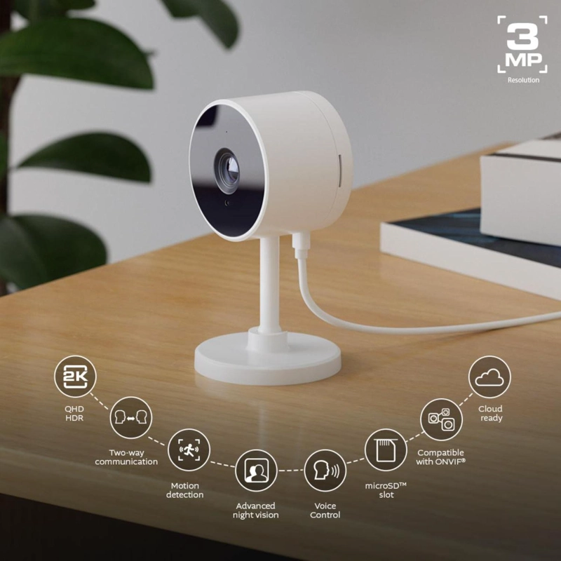 CAMARA INTELIGENTE WI-FI® FIJA PARA INTERIOR - NHC-IF10 - 6
