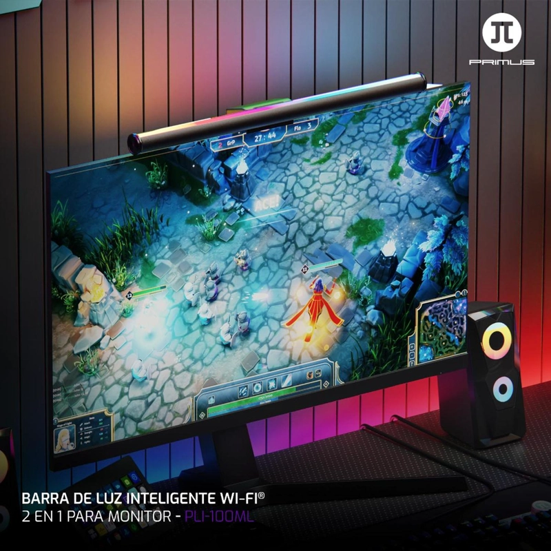 BARRA DE LUZ SMART WIFI RGB PARA MONITOR PRIMUS NIMBUS2L - 5