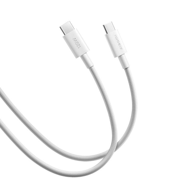 XIAOMI 6A BRAIDED USB-C TO USB-C CABLE (2M) - 2