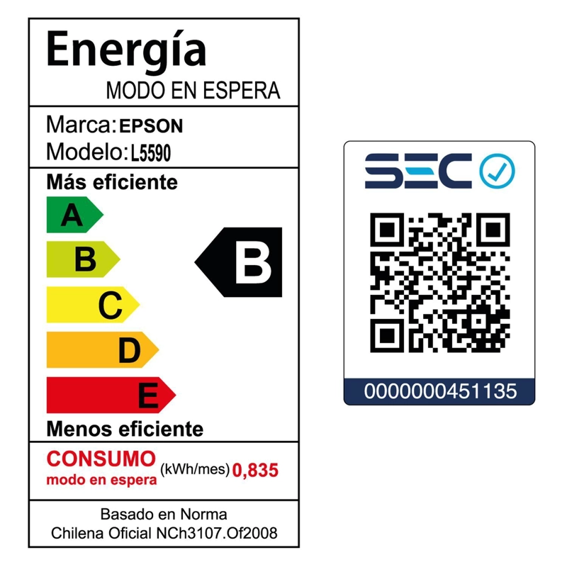 IMPRESORA EPSON MULTIFUNCIONAL 4 EN 1 ECOTANK L5590 WI-FI - 11