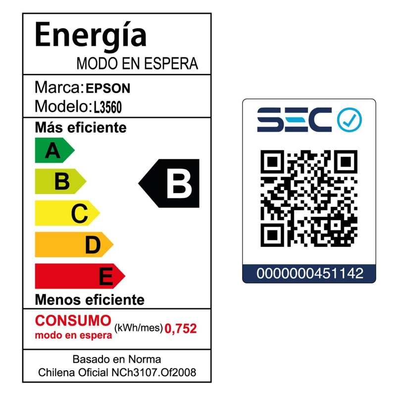 IMPRESORA EPSON MULTIFUNCIONAL 3 EN 1 ECOTANK L3560 WI-FI - 11