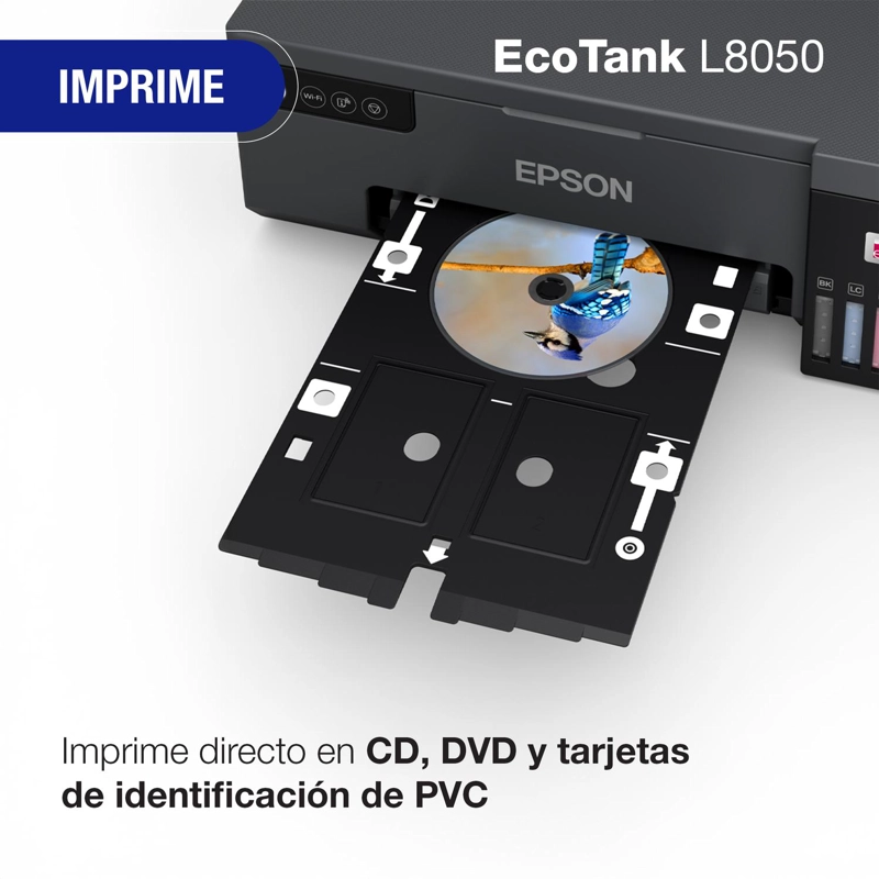 IMPRESORA EPSON ECOTANK L8050 FOTOGRAFICA WI-FI - 4