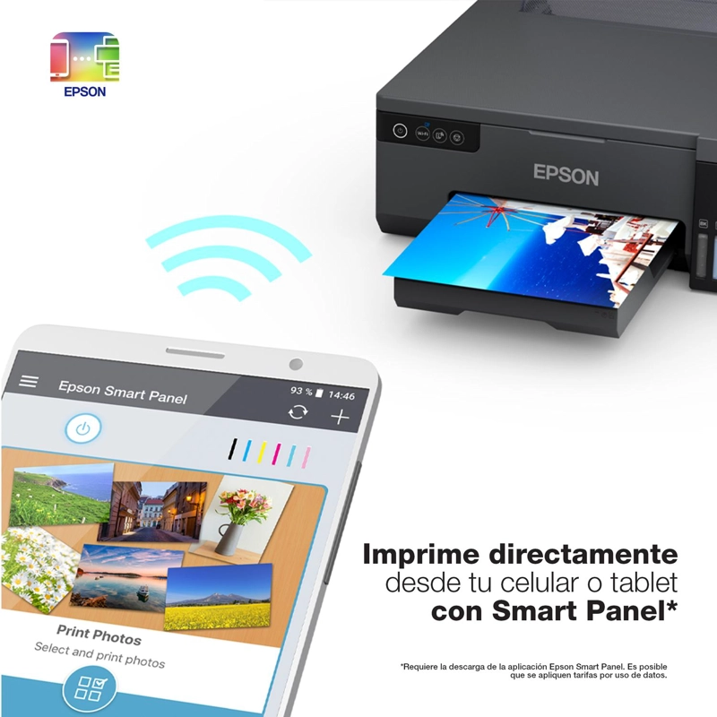 IMPRESORA EPSON ECOTANK L8050 FOTOGRAFICA WI-FI - 9