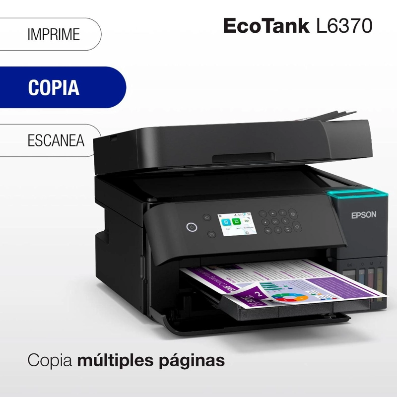 EPSON ECOTANK L6370 MULTIFUNCTION USB WIFI - 4