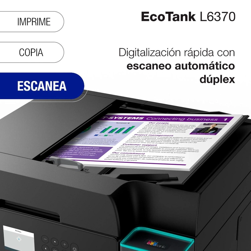 EPSON ECOTANK L6370 MULTIFUNCTION USB WIFI - 5