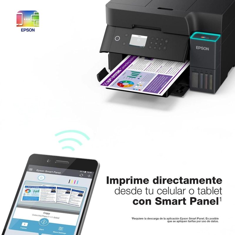 EPSON ECOTANK L6370 MULTIFUNCTION USB WIFI - 6