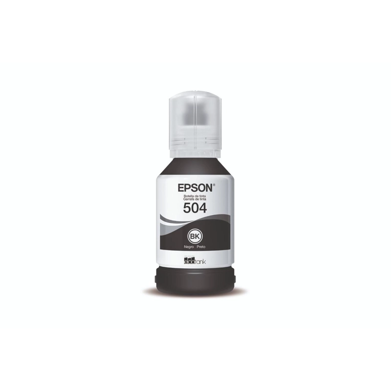 BOTELLA DE TINTA EPSON T504 NEGRA - 1