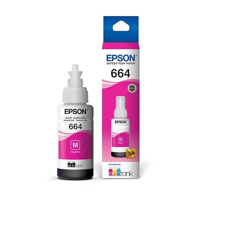 BOTELLA DE TINTA EPSON T664 MAGENTA - 3