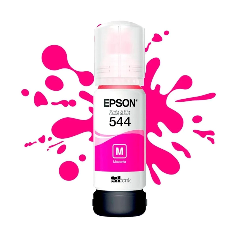 BOTELLA DE TINTA EPSON T544 MAGENTA - 4