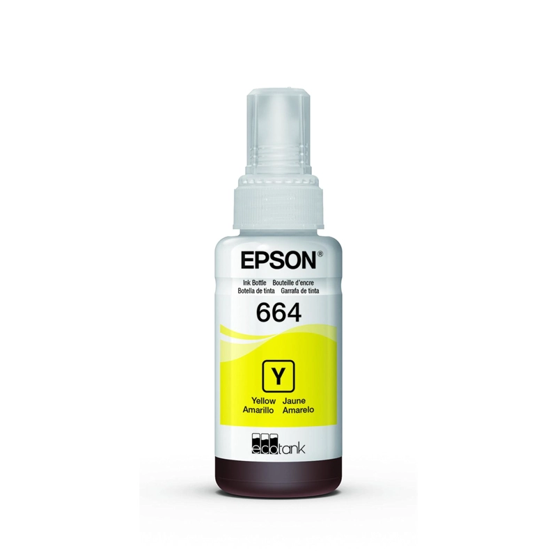 BOTELLA DE TINTA EPSON T664 AMARILLA - 1