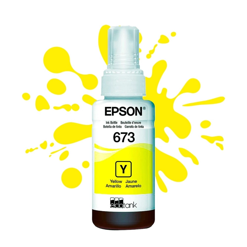 BOTELLA DE TINTA EPSON T664 AMARILLA - 2