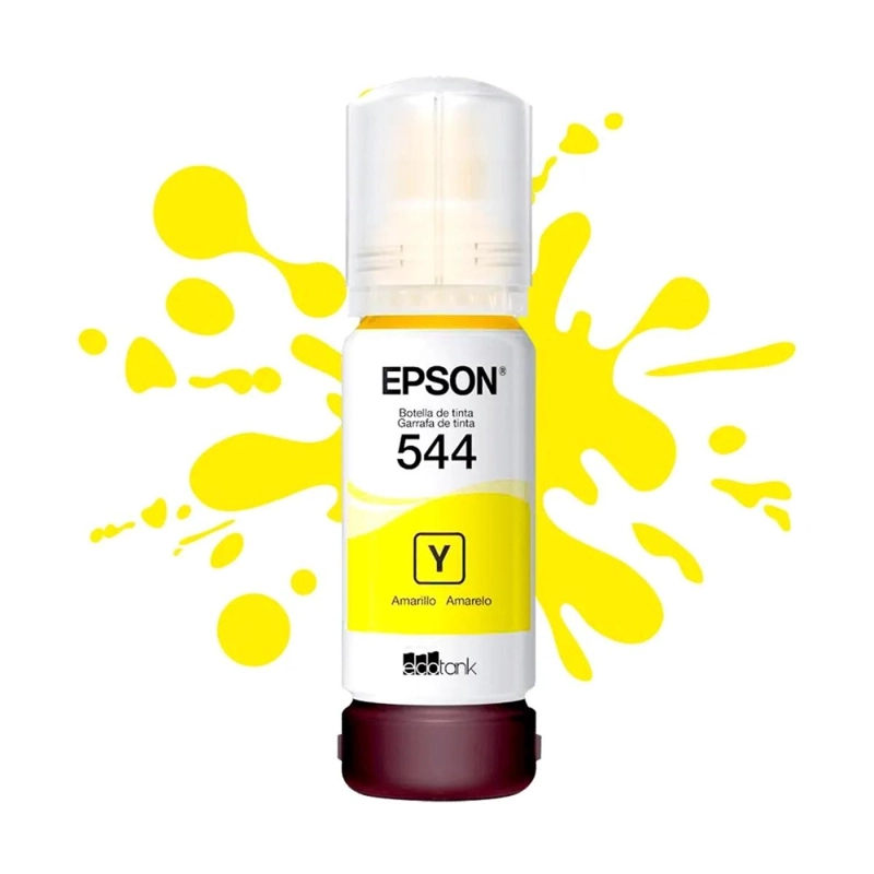 BOTELLA DE TINTA EPSON T544 AMARILLA - 4
