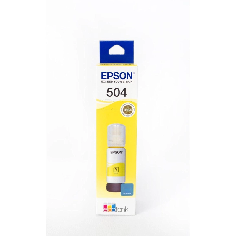 BOTELLA DE TINTA EPSON ECOFIT COLOR AMARILLO T504 - 2