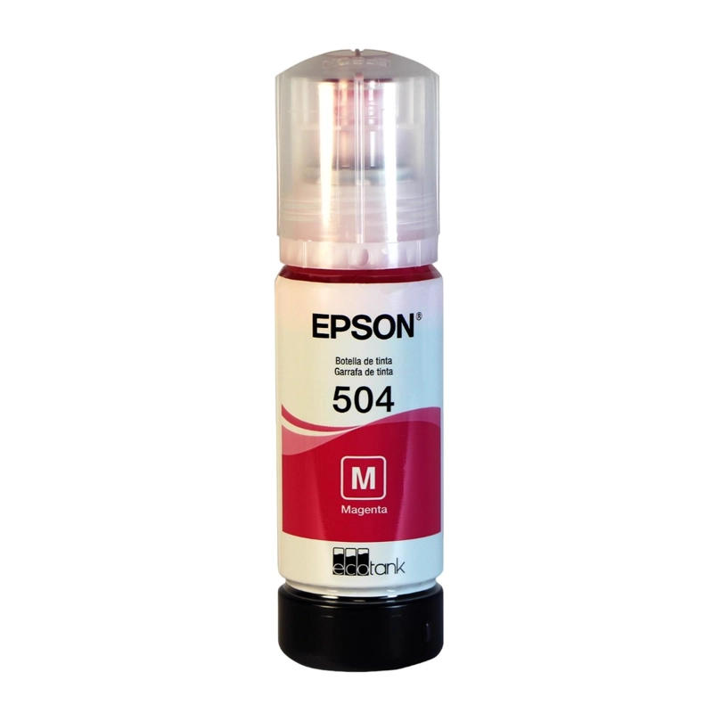 BOTELLA DE TINTA MAGENTA EPSON 504 - 70 ML - 1