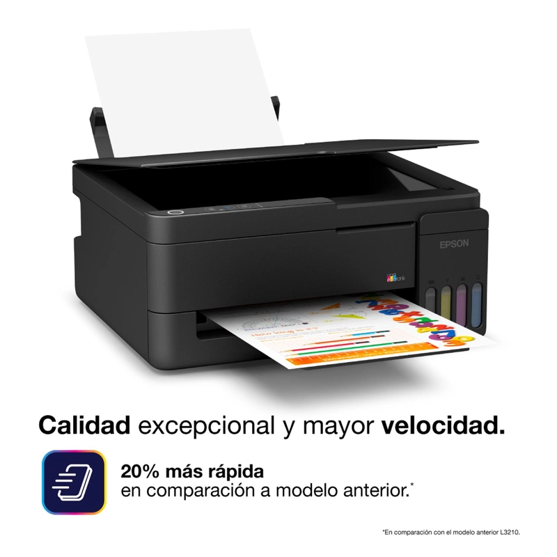 IMPRESORA EPSON ECOTANK L3310 - 3