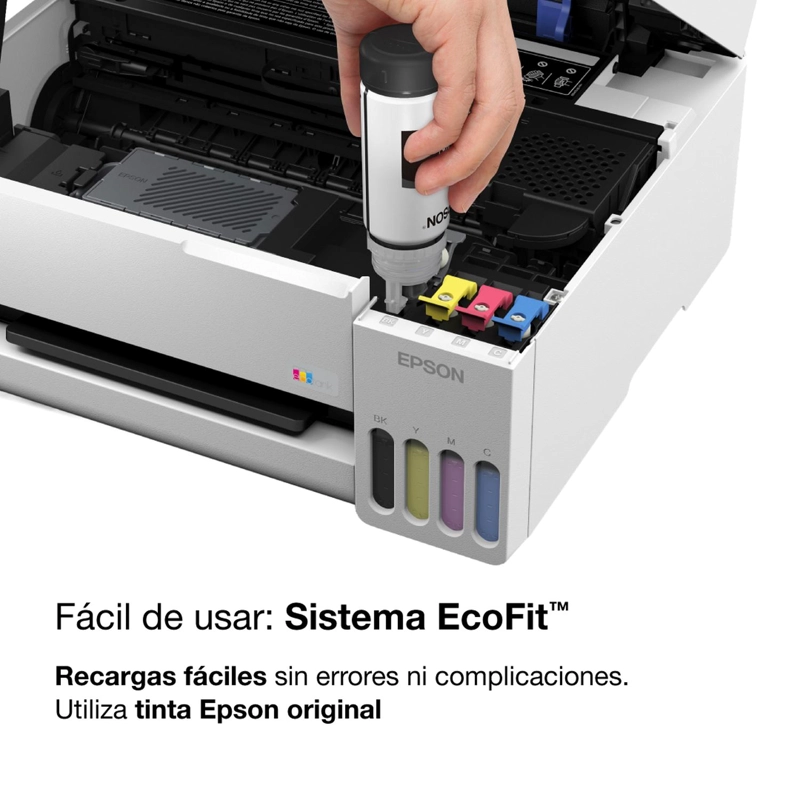 IMPRESORA EPSON ECOTANK WIFI L3352 BLANCO - 6