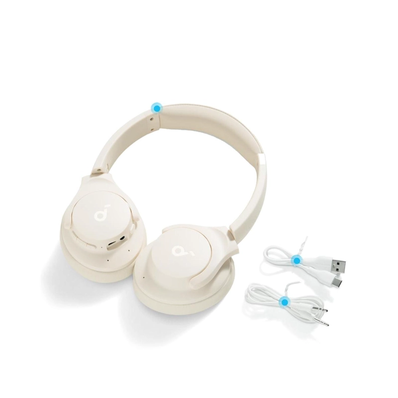 AUDIFONO BT SOUNDCORE Q20I BLANCA - 3