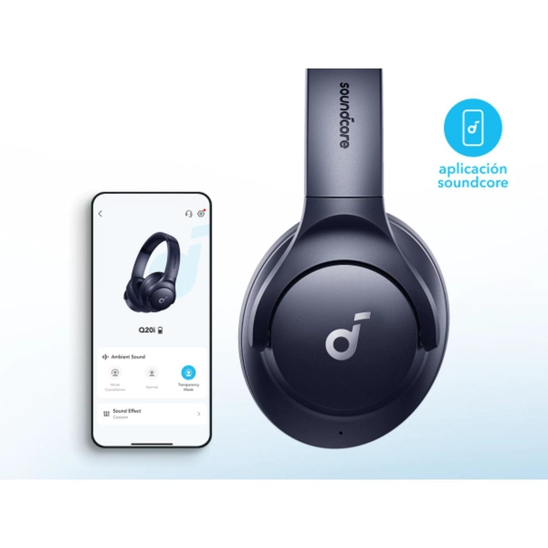 AUDIFONO BT SOUNDCORE Q20I AZUL - 9