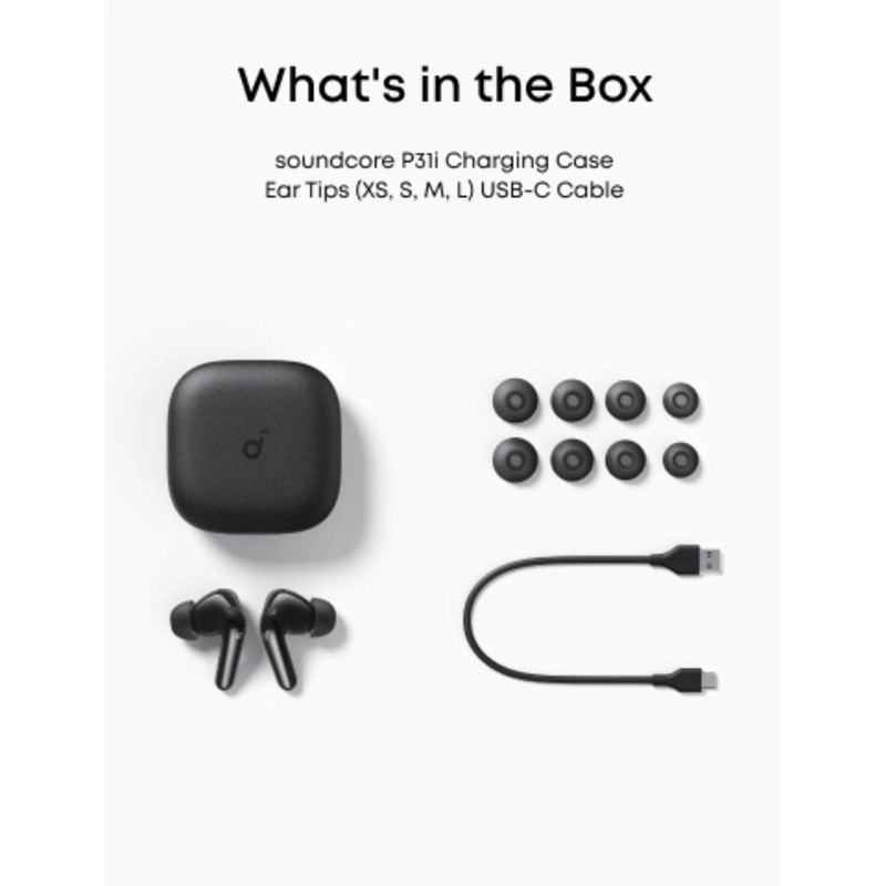 AUDIFONO TWS SOUNDCORE P31I NEGRO - 4