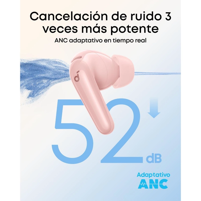 AUDIFONO TWS SOUNDCORE P31I ROSA - 3