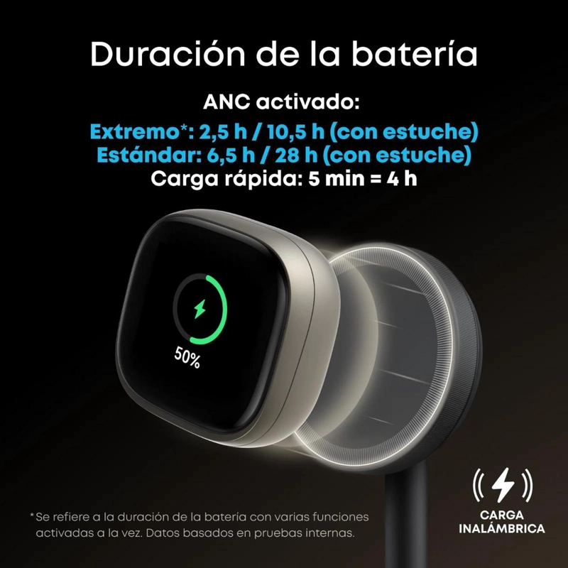 AUDIFONO TWS SOUNDCORE LIBERTY 5 PRO MAX DORADO - 3