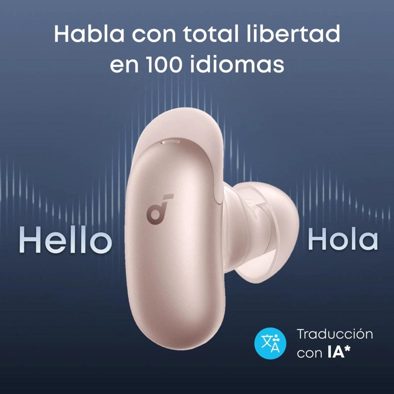 AUDIFONO TWS SOUNDCORE LIBERTY 5 PRO ROSA - 2