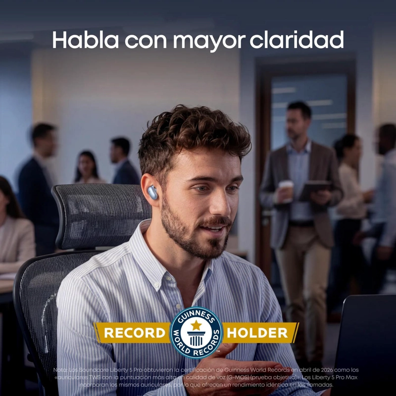AUDIFONO TWS SOUNDCORE LIBERTY 5 PRO AZUL - 7