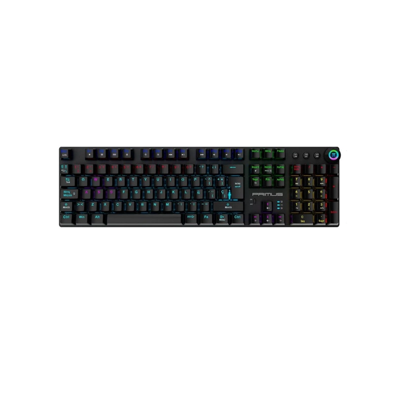 TECLADO GAMER MECANICO INALAMBRICO PRIMUS BALLISTA 92T PKS-094S - 1