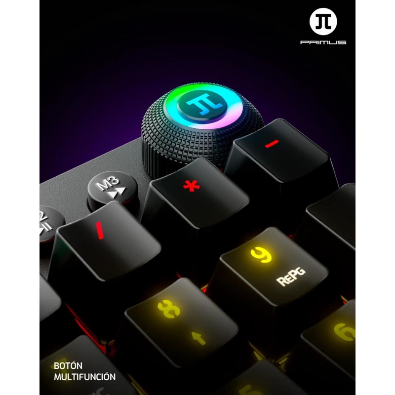 TECLADO GAMER MECANICO INALAMBRICO PRIMUS BALLISTA 92T PKS-094S - 6