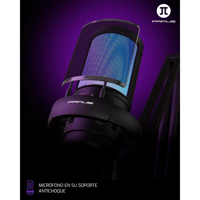 MICROFONO STREAMING PRIMUS KIT CON BRAZO PMI-150KT - 6