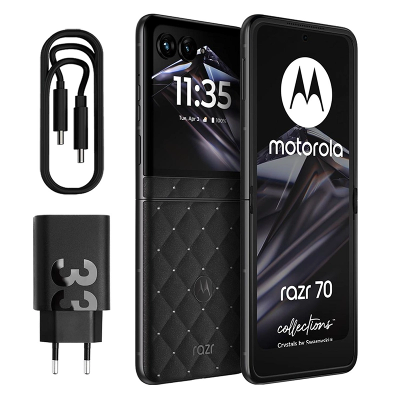 MOTOROLA RAZR 70 SWAROVSKI BLACK 8+256G - 2