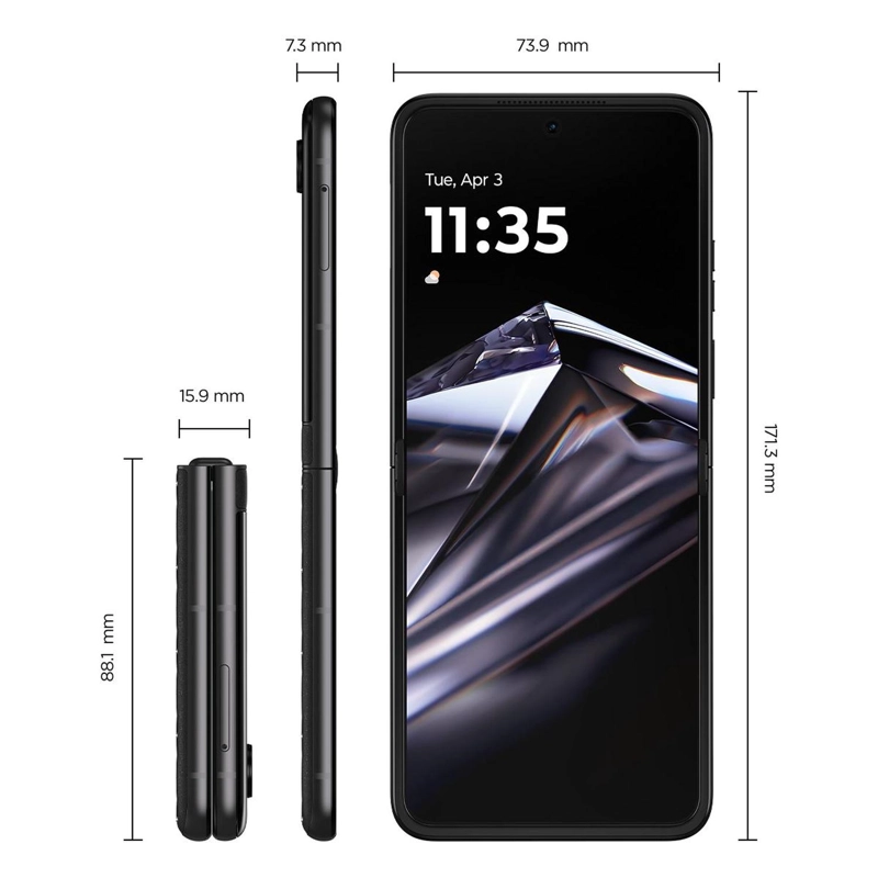 MOTOROLA RAZR 70 SWAROVSKI BLACK 8+256G - 6