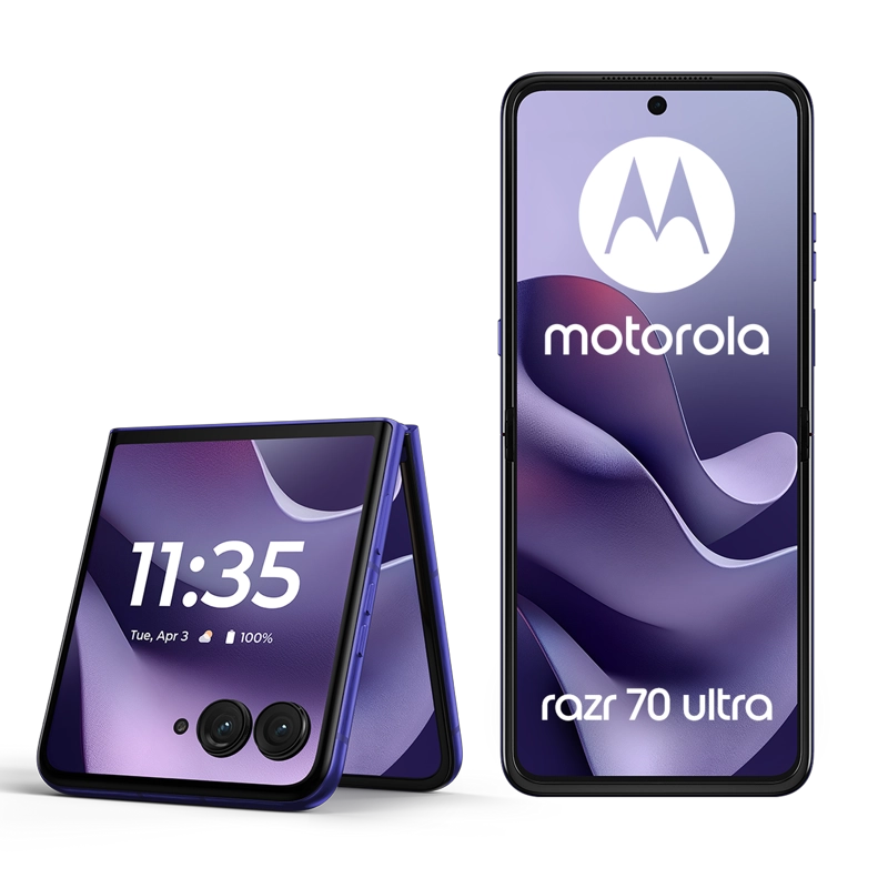 KIT MOTOROLA RAZR 70 ULTRA AZUL 16GB + 1TB + MOTO SOUND FLOW BEIGE - 2